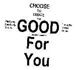 CHOOSE TO CREATE ONLY GOOD IT'S NOT POSSIBLE FOR YOU THINK ONLY SPEAK ONLY DO ONLY THOUGHTS WORDS DEEDS