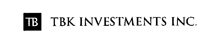 TB TBK INVESTMENTS INC.