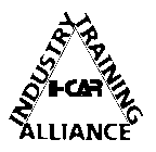 I-CAR INDUSTRY TRAINING ALLIANCE