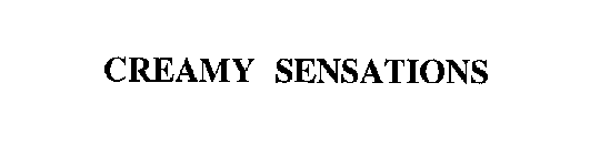 CREAMY SENSATIONS