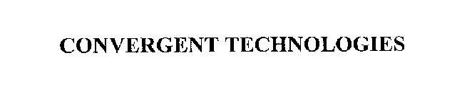 CONVERGENT TECHNOLOGIES