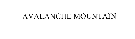 AVALANCHE MOUNTAIN