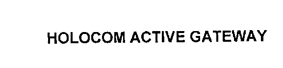 HOLOCOM ACTIVE GATEWAY