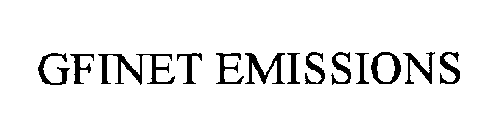 GFINET EMISSIONS