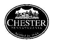 CHESTER PENNSYLVANIA SETTLED IN 1644