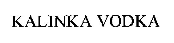 KALINKA VODKA