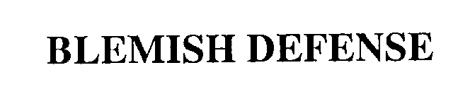 BLEMISH DEFENSE