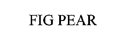 FIG PEAR