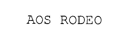 AOS RODEO