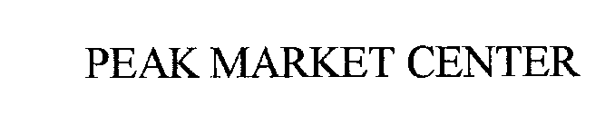 PEAK MARKET CENTER