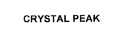 CRYSTAL PEAK