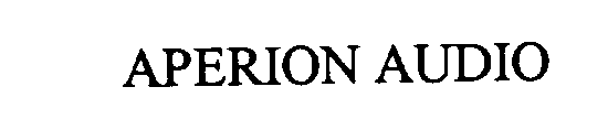 APERION AUDIO