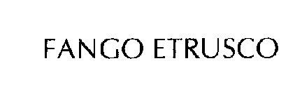 FANGO ETRUSCO