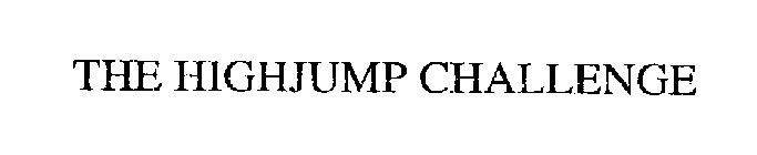 THE HIGHJUMP CHALLENGE