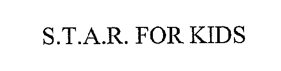 S.T.A.R. FOR KIDS