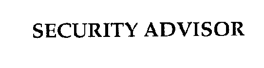 SECURITY ADVISOR