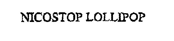 NICOSTOP LOLLIPOP