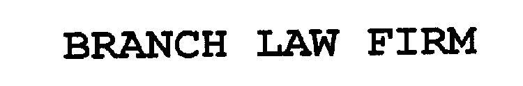 BRANCH LAW FIRM
