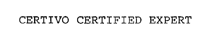 CERTIVO CERTIFIED EXPERT