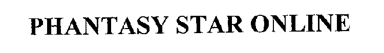 PHANTASY STAR ONLINE