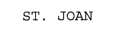 ST. JOAN