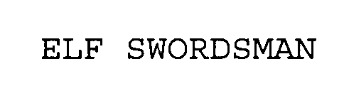 ELF SWORDSMAN