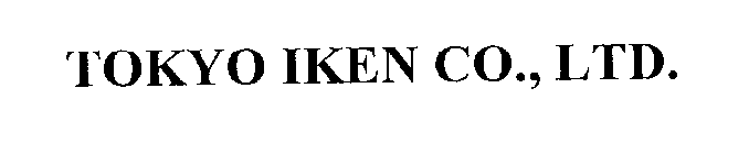 TOKYO IKEN CO., LTD.