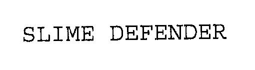 SLIME DEFENDER