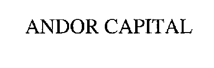 ANDOR CAPITAL