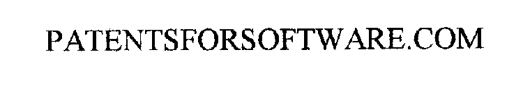 PATENTSFORSOFTWARE.COM