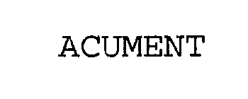 ACUMENT