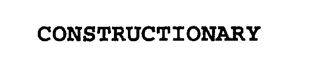 CONSTRUCTIONARY