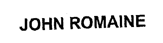 JOHN ROMAINE
