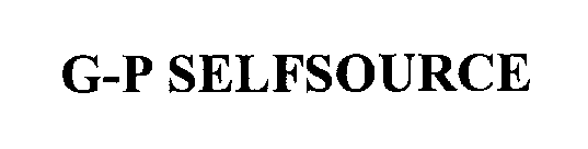 G-P SELFSOURCE