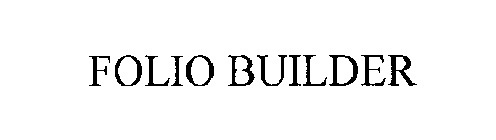 FOLIO BUILDER