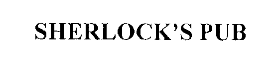 SHERLOCK'S PUB