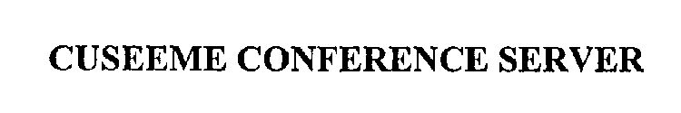 CUSEEME CONFERENCE SERVER
