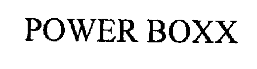 POWER BOXX
