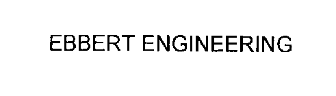 EBBERT ENGINEERING
