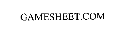 GAMESHEET.COM