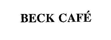 BECK CAFÉ