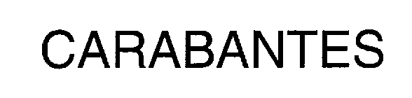 CARABANTES