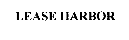 LEASE HARBOR