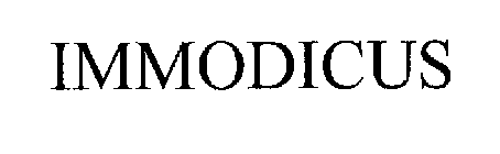 IMMODICUS