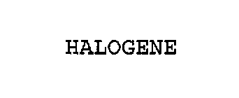 HALOGENE