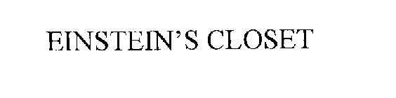 EINSTEIN'S CLOSET