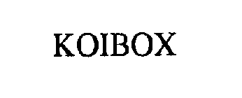 KOIBOX