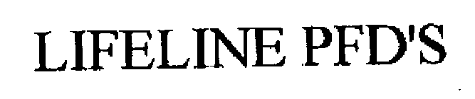 LIFELINE PFD'S