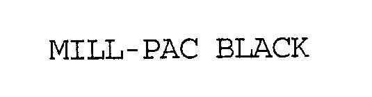 MILL-PAC BLACK