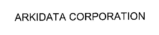 ARKIDATA CORPORATION